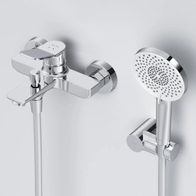 Vaňová a sprchová batéria AM.PM X-Joy FXA15000 s ručnou sprchou, chróm