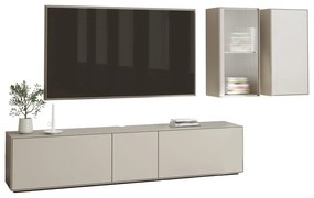 Svetlosivá TV zostava 226x46 cm Edge by Hammel – Hammel Furniture