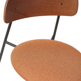 ALFIE MIX METAL ČALÚNENÁ STOLIČKA stolička