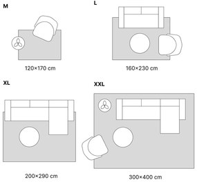 Béžový ručne tkaný vlnený koberec 200x290 cm Loma – Flair Rugs