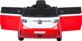 Elektrické autíčko Volkswagen ID BUZZ červené