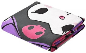 Carbotex Bavlnená froté osuška 70x140 cm - Kuromi Roztomilá Rebelka