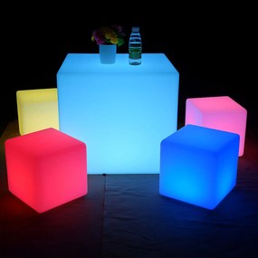 LED svietiaci stôl, 48 x 120 x 66 cm