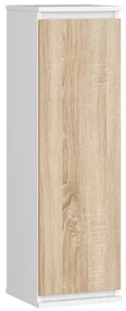 Závesná skrinka W30 CLP biela / sonoma