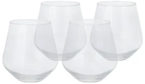 EH 4-dielna sada pohárov na whisky, 450 ml
