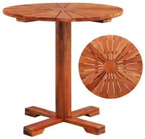 Bistro stolík 70x70 cm, akáciový masív