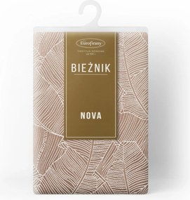 BEHÚŇ NA STÔL ISLA 40X140 CM TMAVOBEŽOVÝ