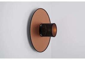Duolla - Nástenné svietidlo TOKYO SHINY 1xE27/15W/230V pr. 50 cm medená/čierna
