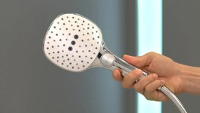 Hansgrohe Raindance Select E, ručná sprcha 120 3jet, biela/chrómová, HAN-26520400