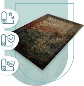 Koberec Omega Mamluk Smaragd