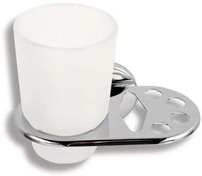 Novaservis Metalia 1 držiak pohára a kefiek chróm 6149.0