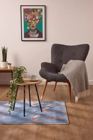 Koberec Agnella Soft Flamingo ružový