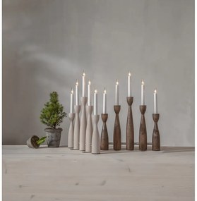 Vianočná svetelná dekorácia do zásuvky v tmavoprírodnej farbe Midja 2.0 – Star Trading