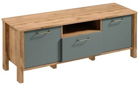 TV Stolík Indygo 1S dub wotan-green