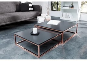 Konferenčný stôl 37733 2-Set Copper/Antracit  - Komfort-nábytok