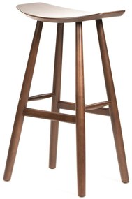 KYOTO WALNUT 77 DREVENÁ BAROVÁ STOLIČKA walnut