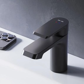 Umývadlová batéria AM.PM Flash FNA02122 jednopáková, čierna