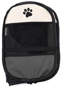 OHRÁDKA pre psa/mačku sivá 74x74x43cm