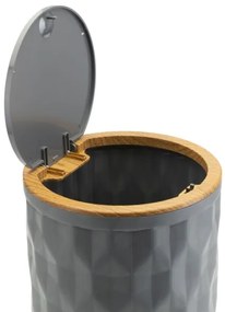 Kúpeľňový set REINA 5 ks antracit/hnedá