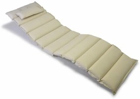 Divero 317 Polstrovanie na lehátko - krémová