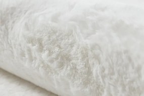 Protišmykový koberec POSH Shaggy slonia kosť, plyš