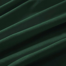 Biante Zamatový okrúhly obrus Velvet Premium SVP-012 Zelený Ø 110 cm
