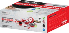 Súprava kuchynského riadu Royalty ES 1014 MC, 14 ks, farba copper