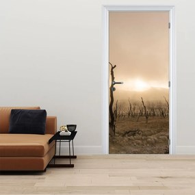 Fototapeta na dvere - Holé stromy (95x205cm)
