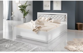 Manželská posteľ 160 cm Arnold Typ 31 (biela). Akcia -20%. Vlastná spoľahlivá doprava až k Vám domov. 1108274