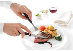 Súprava 6 antikoro vidličiek na steak Hendi
