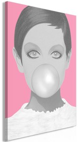 Artgeist Obraz - Bubble Gum (1 Part) Vertical Veľkosť: 20x30, Verzia: Na talianskom plátne