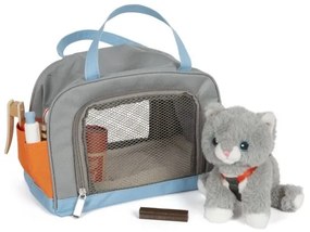 Small Foot - Plyšová mačka s ošetrovateľskou sadou