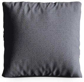 Tmavosivý vankúš na gauč z textílie buklé Kemi – Cosmopolitan Design