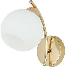 Nástenná lampa AMOS 1xE27/40W/230V zlatá