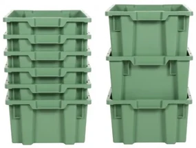 Schoeller Allibert Stohovateľná zasúvacia prepravka TELLUS 600 x 400 x 270 mm