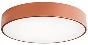 Kúpeľňové stropné svietidlo CLEO 4xE27/24W/230V pr. 50 cm medená IP54