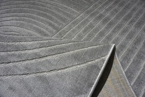 BE Koberec Kolekcia Zen Garden 2403 GREY – sivý obdĺžnikový Rozmer: 200x290 cm