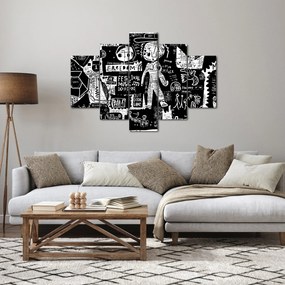 Obraz - Graffiti (150x105 cm)