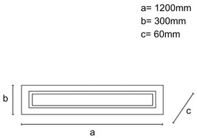 LED stmievateľné stropné svietidlo LED/55W/230V 3000-6500K + diaľkové ovládanie