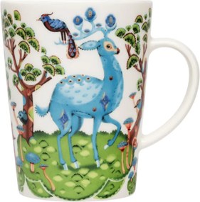 Hrnček Satumetsä 0,4l, modro-zelený