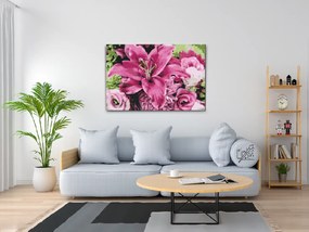 Gario Maľovanie podľa čísel Ľalia v pugete Rozmery: 80 x 120 cm, Rámovanie: S vnútorným rámom