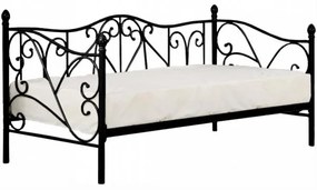 Kovová posteľ Marta Čierna