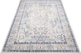 TA Koberec G549B BIELA/D_MODRÁ IDAHO HIL Rozmer: 80x150 cm