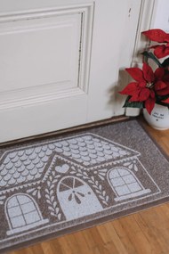 Artsy Doormats Vianočná rohožka Chalúpka