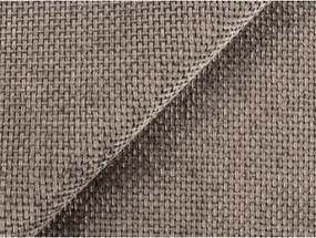 Svetlohnedá ženilková rohová pohovka (ľavý roh/s leňoškou) Lani – Makamii