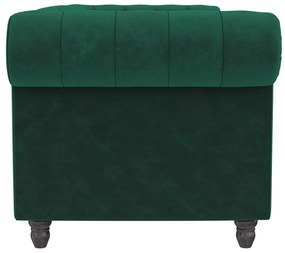 Tmavozelená zamatová rozkladacia pohovka 236 cm Felix – Støraa