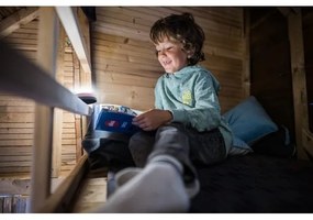 Ledlenser KIDCAMP6 RAINBOW - stmievateľná prenosná LED lampa LED/3xAAA IP44 modrá