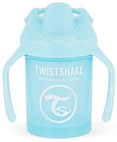 Twistshake Učiaci netečúci hrnček 230 ml, modrá