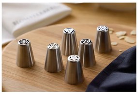 Nástavce na zdobenie počet nástavcov 7 ks Flower – Blomsterbergs