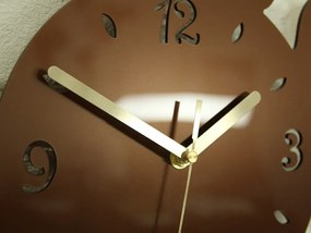 Nástenné hodiny Kettle medené